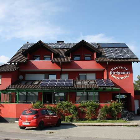 Pension Kirchenwirt Niederaichbach Buitenkant foto